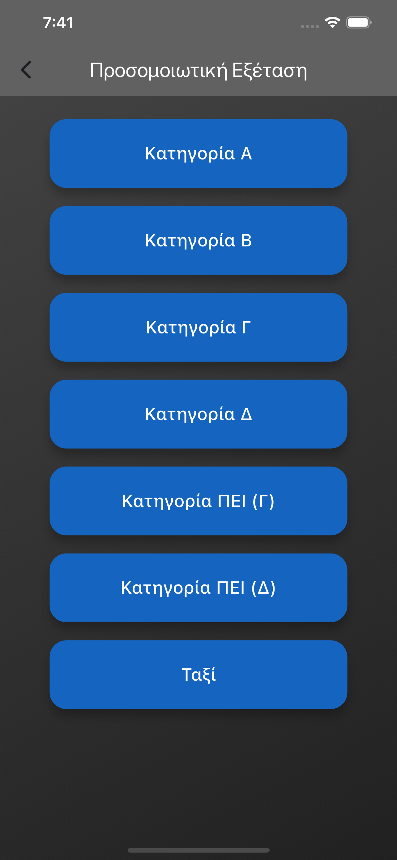 Κατηγορίες Διπλώματος